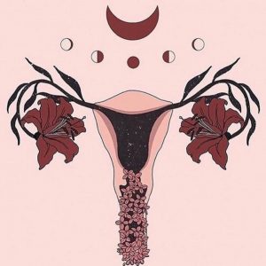 bel utérus en fleur
